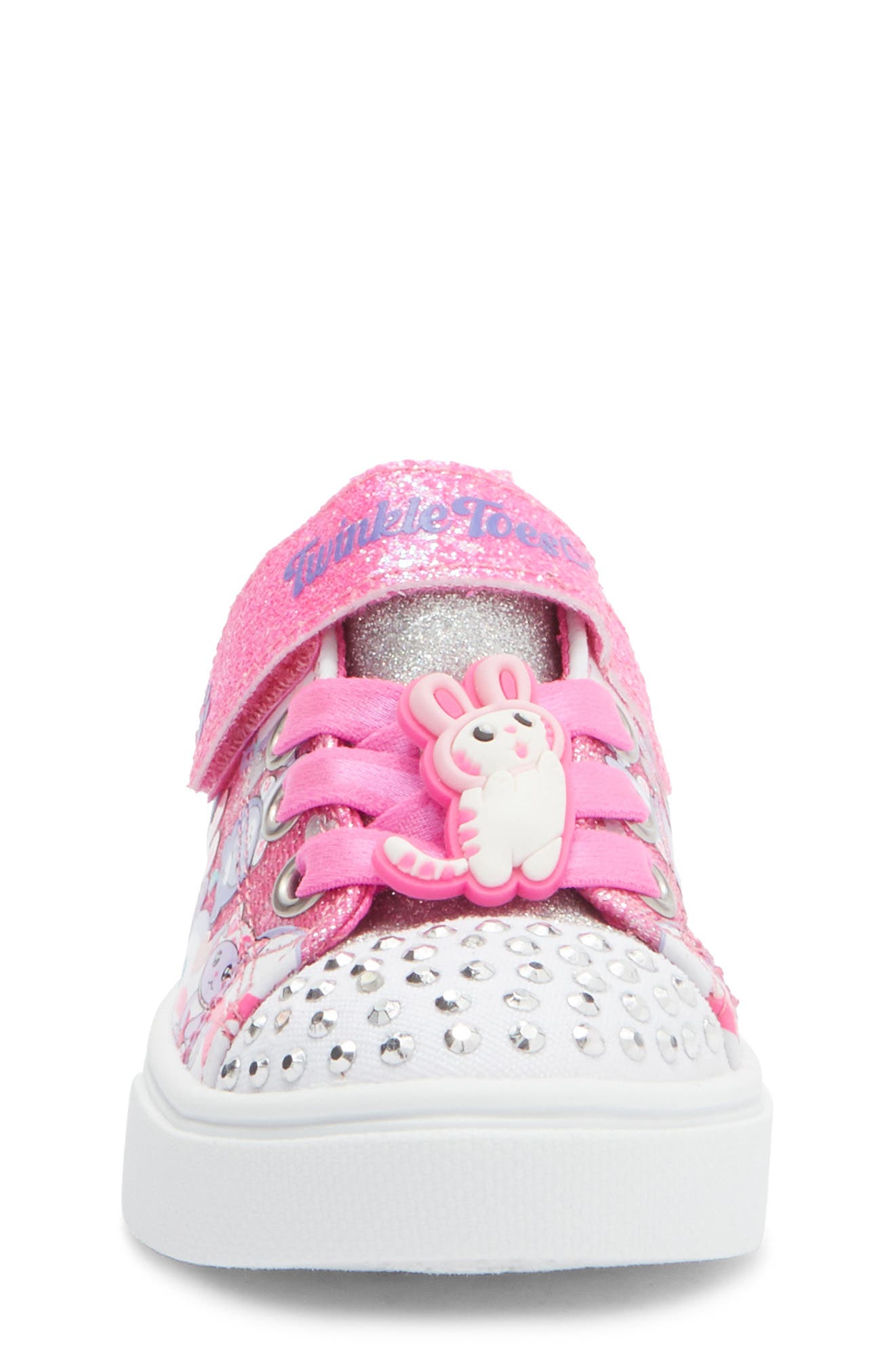SKECHERS Kids' Twinkle Sparks Kittyverse Light-Up Sneaker, Alternate, color, Pink Multi