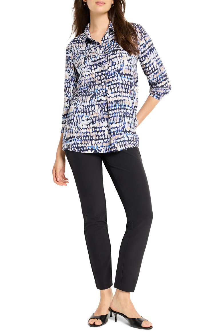 Newbury Ankle Slim Pants, Alternate, color, BLACK ONYX