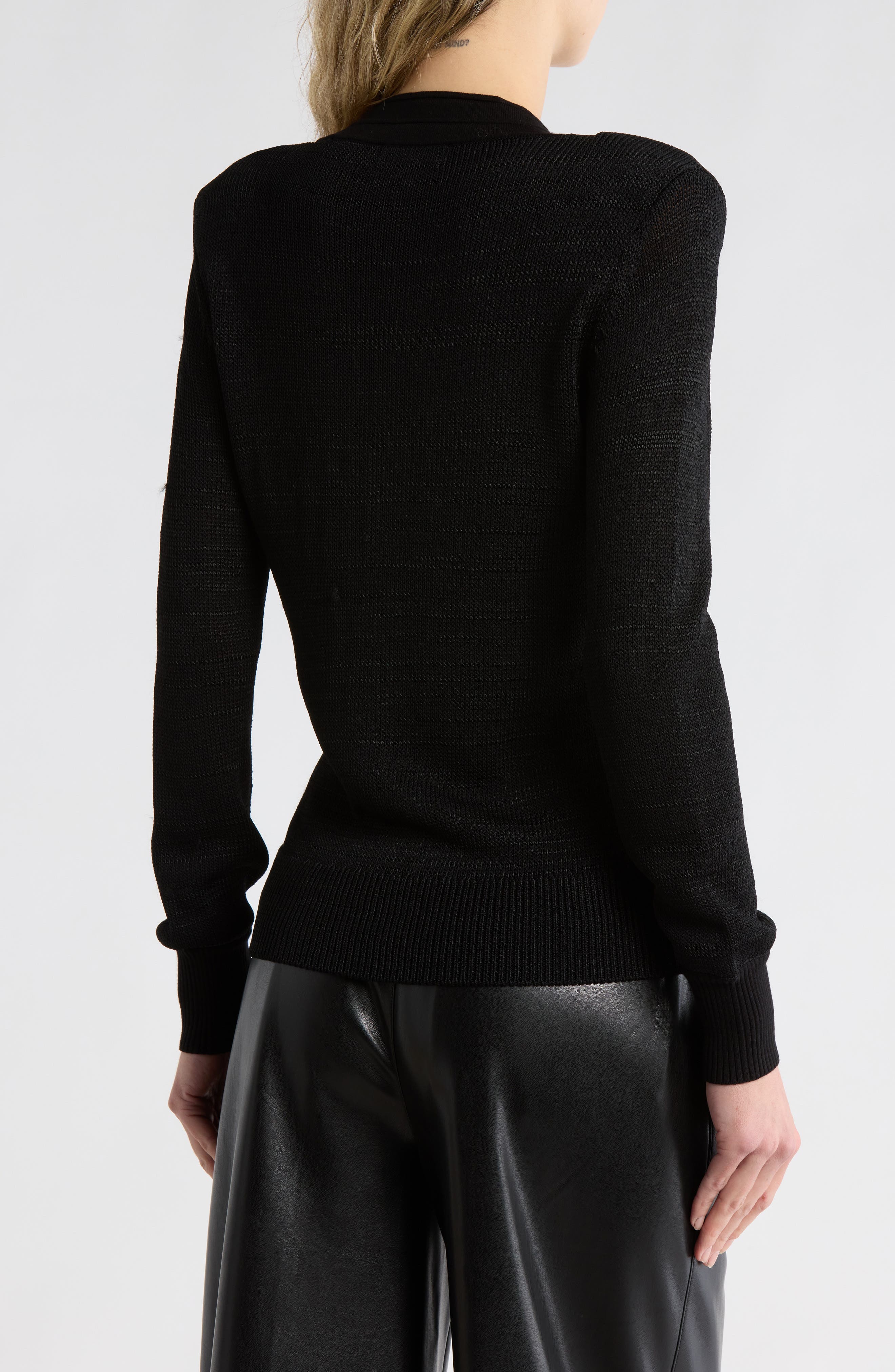 Varsity V-Neck Sweater - image 2