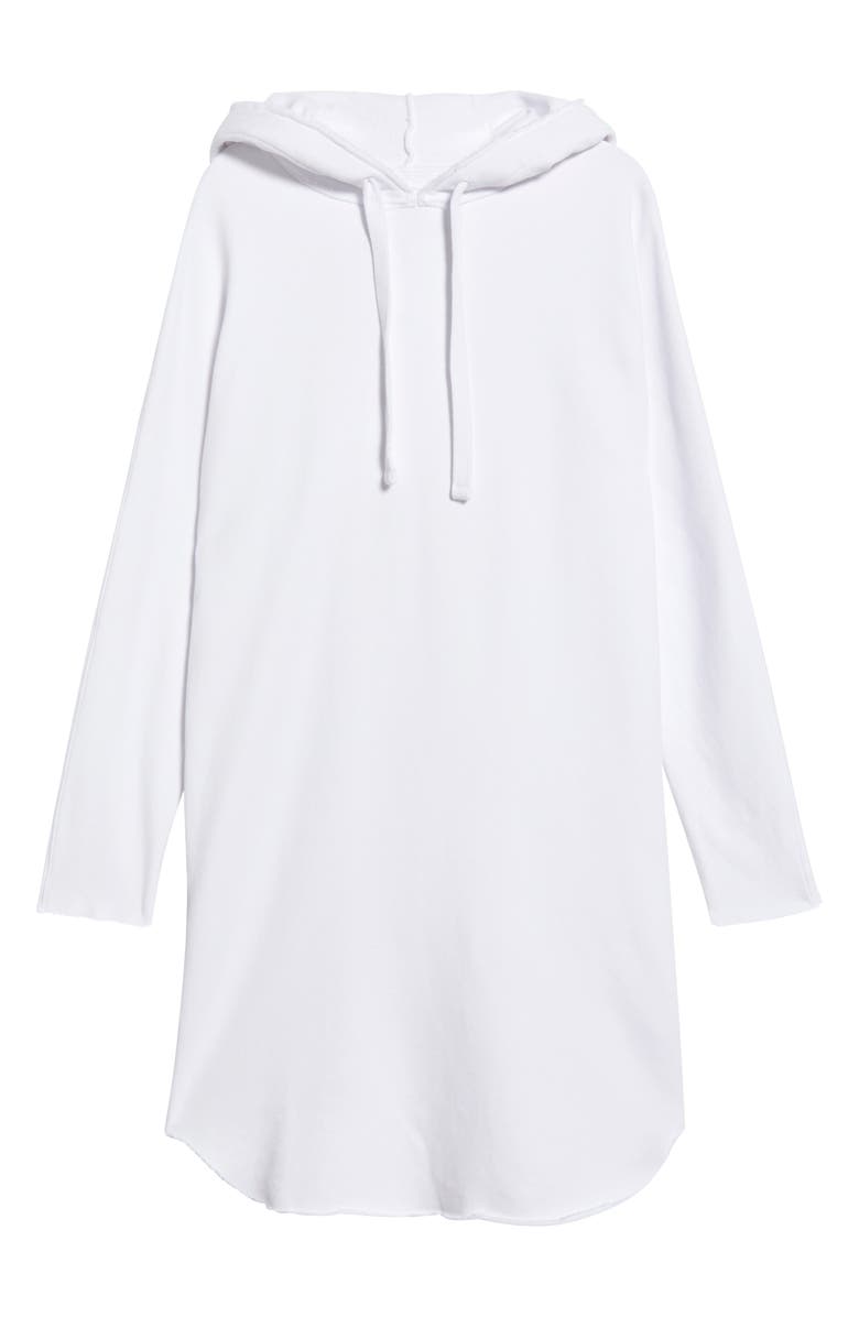 Frank
Eileen Mini James Fleece Hoodie Dress, Alternate, color, White