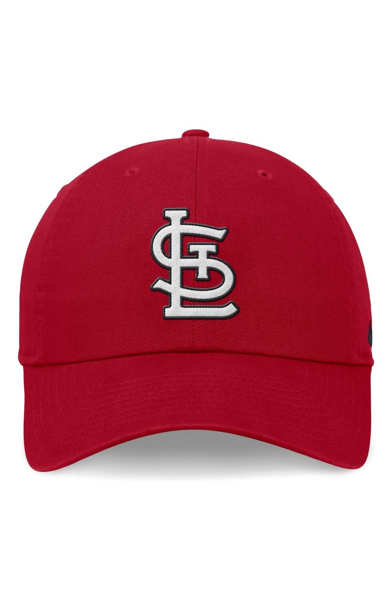 Nike Men's Nike Red St. Louis Cardinals Evergreen Club Adjustable Hat, Alternate, color, Red