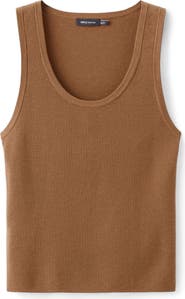 MANGO Wool & Cotton Sweater Tank