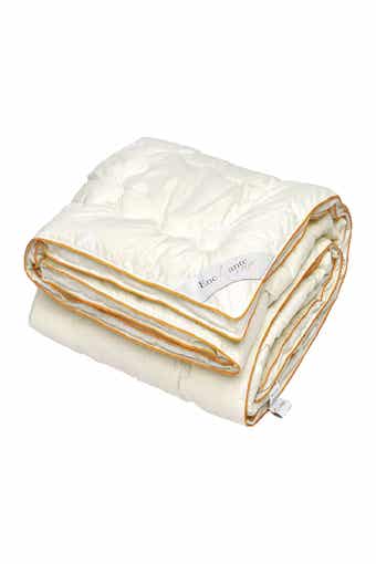 Luxury Wool King Size Comforter - White