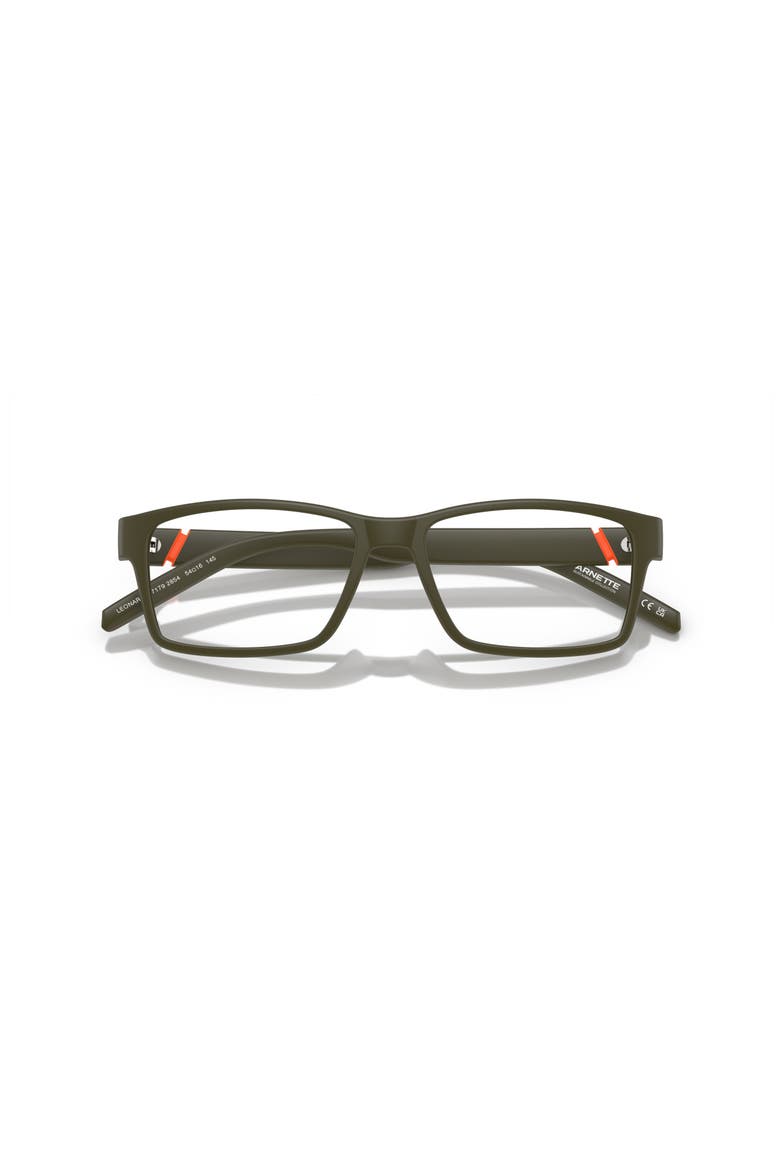 54mm Rectangle optical glasses, Alternate, color, Green