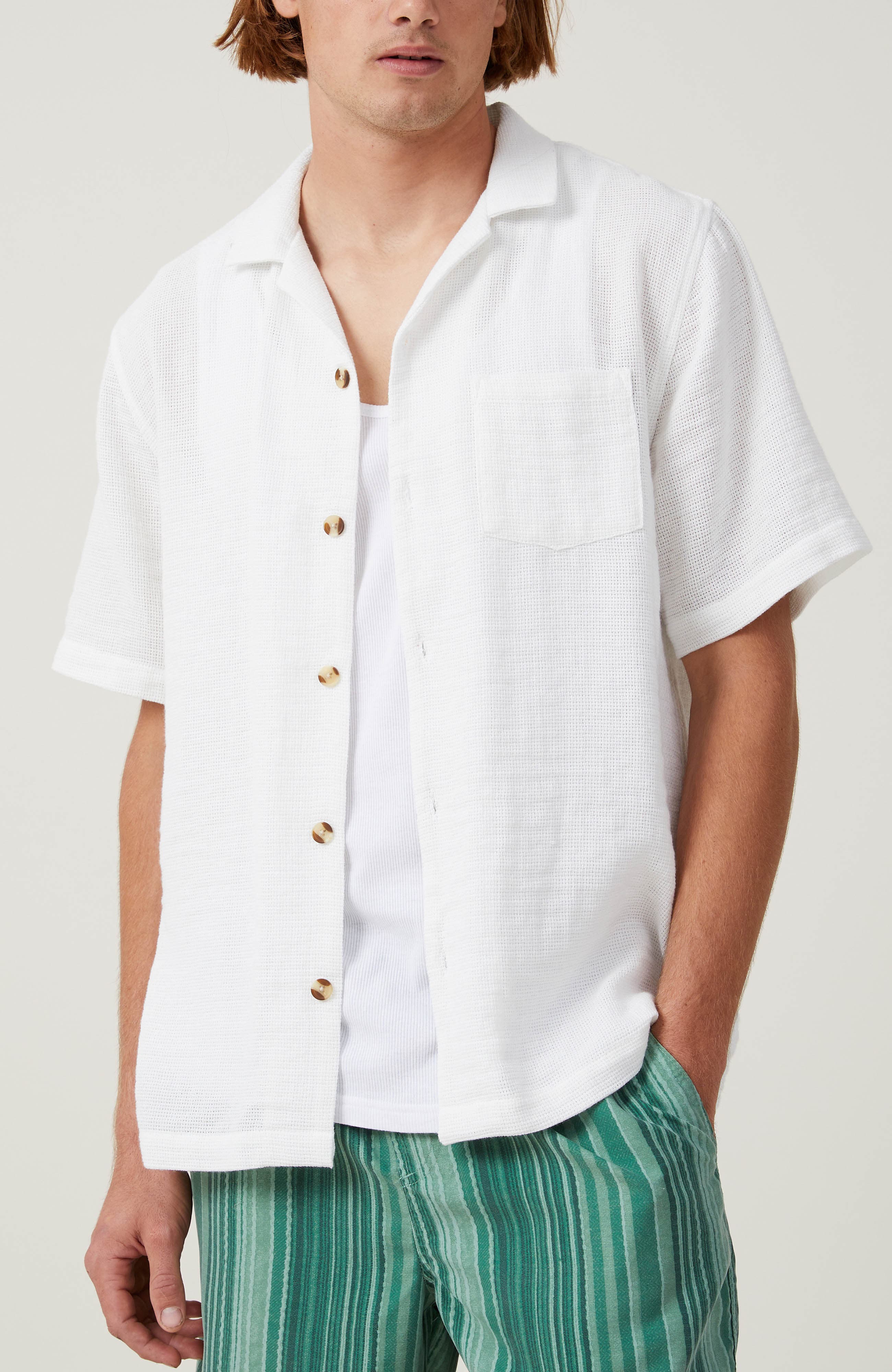 COTTON ON PALMA SHORT SLEEVE SHIRT