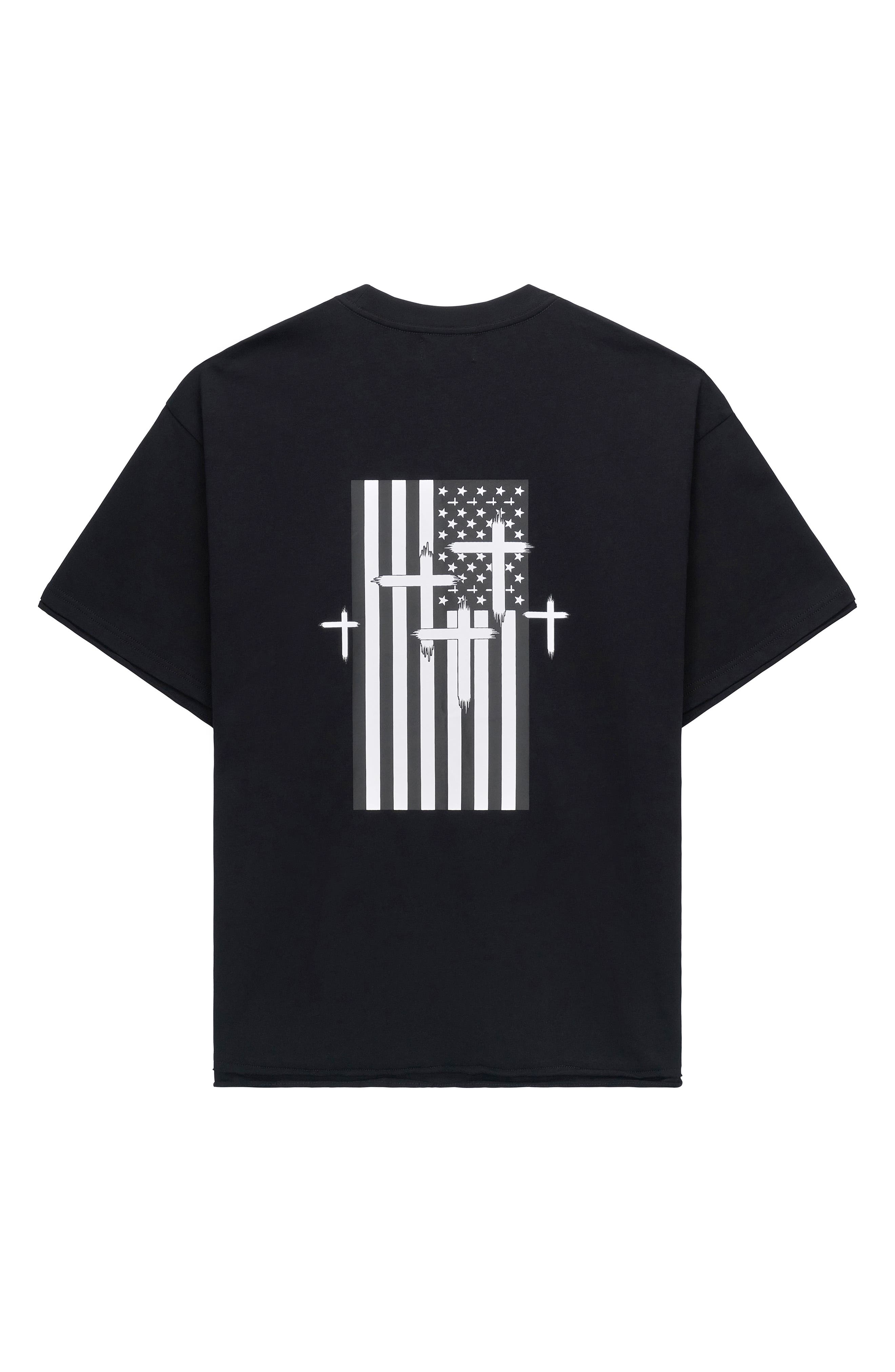 Elian Flag Double Layer Graphic T-Shirt - image 2