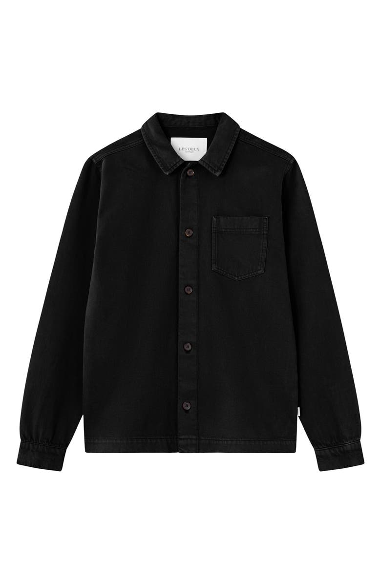 Les Deux Layton Hybrid Denim Button-Up Shirt, Alternate, color,