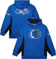 Mitchell & Ness Men's Mitchell & Ness Blue Orlando Magic Hardwood Classics Team Origins Fleece Pullover Hoodie
