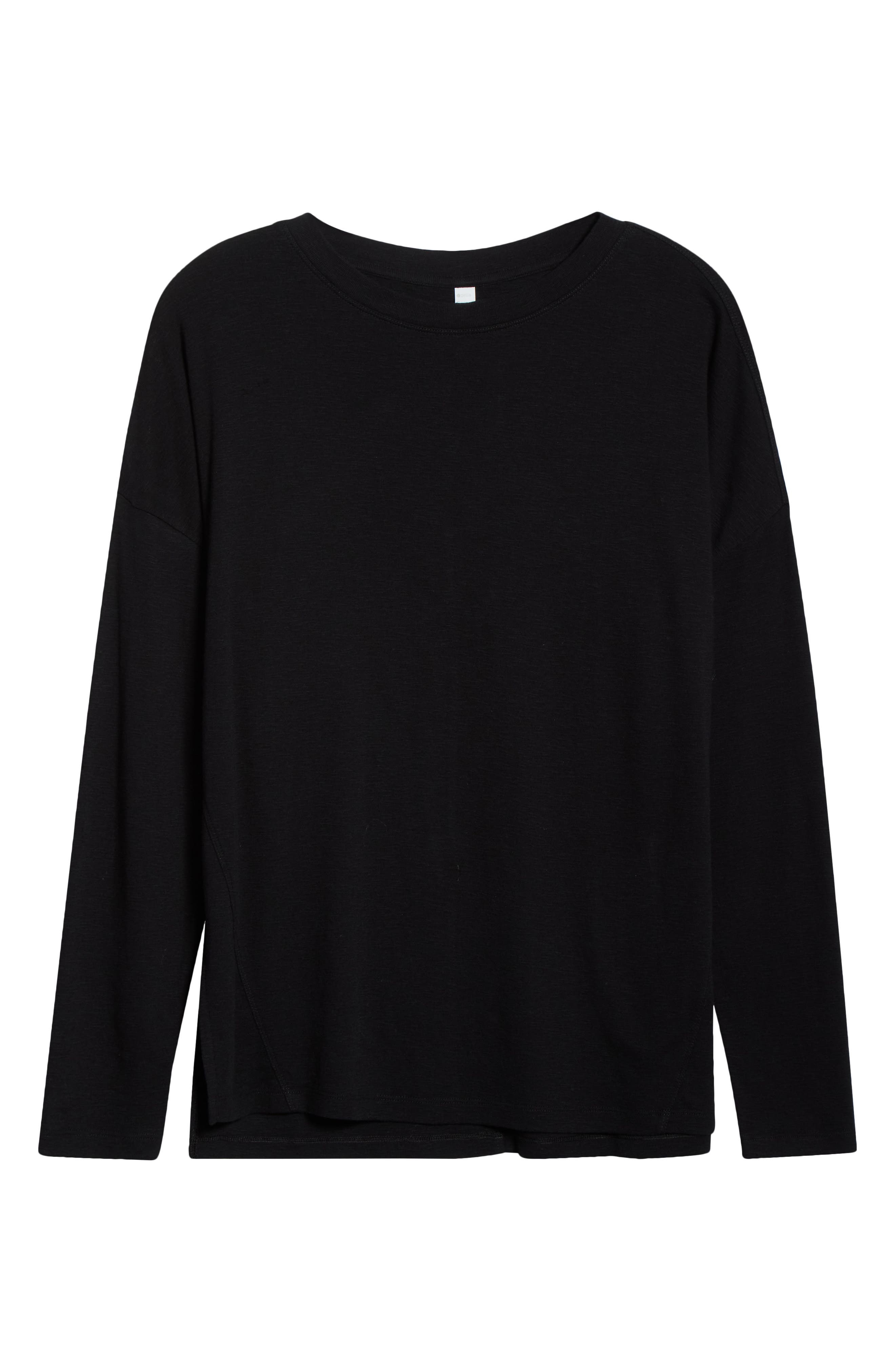 Zella Ease Up Long Sleeve T-Shirt (Women) | Nordstrom
