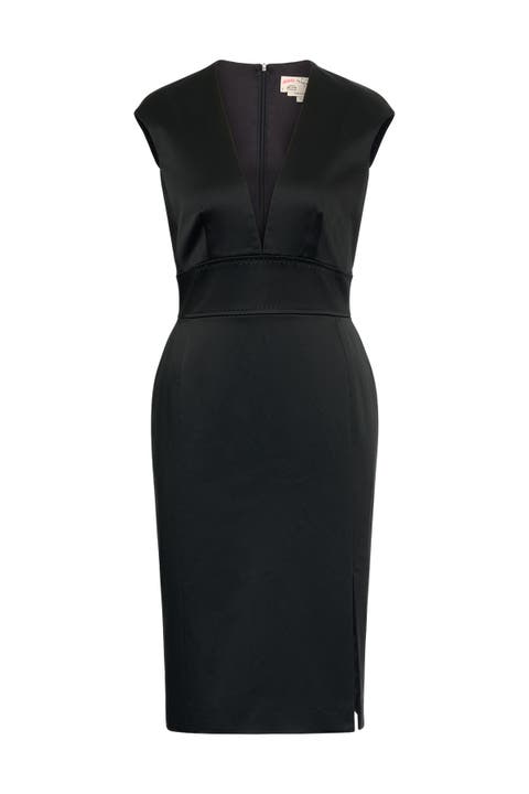 Satin Stretch Dress
