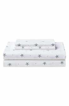 Nautica Star Spangled Coastal 200 Thread Count Cotton Percale Sheet Set