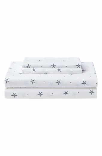 Nautica Star Spangled Coastal 200 Thread Count Cotton Percale Sheet Set