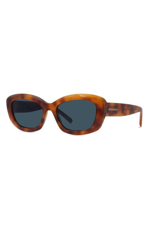 Givenchy Gv Day 54mm Geometric Sunglasses In Brown