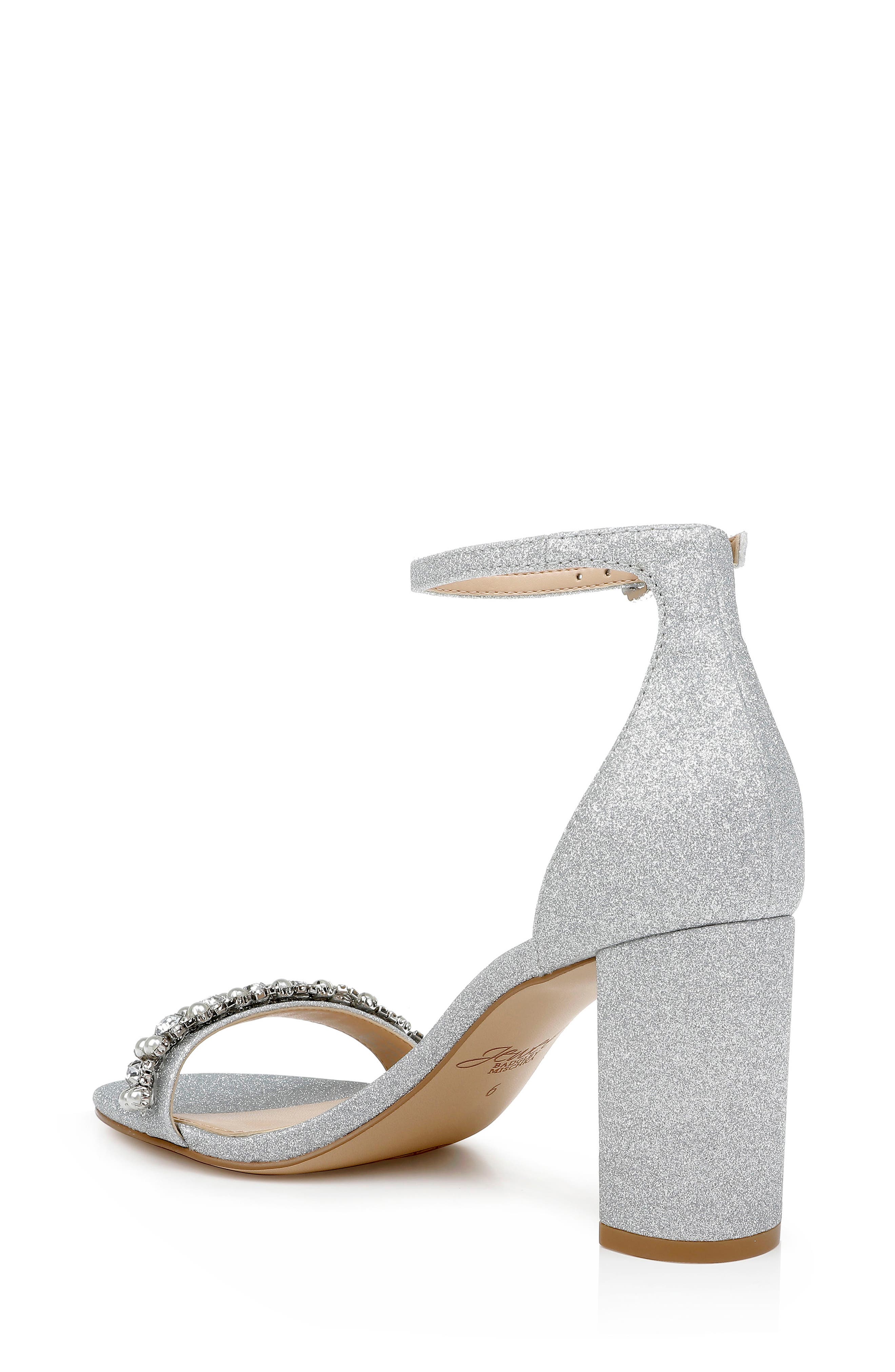 Jewel Badgley Mischka Daylann Ankle Strap Sandal, Alternate, color, 
