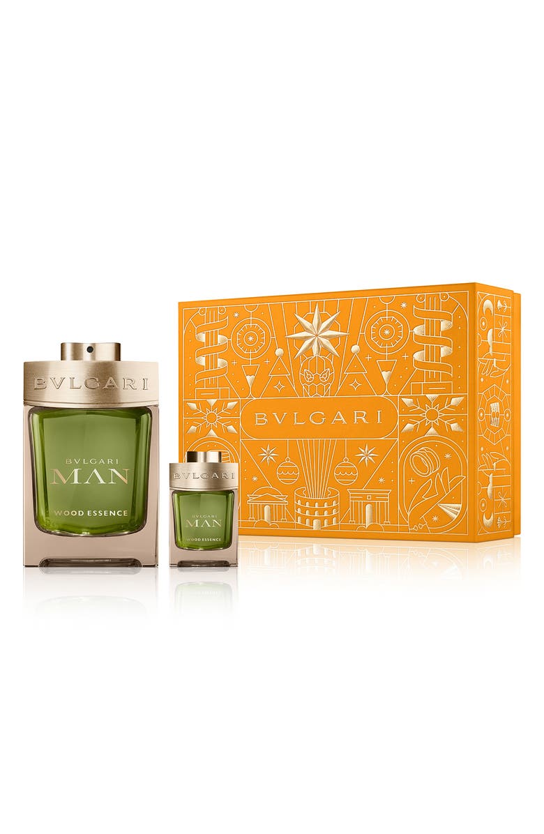 BVLGARI Man Wood Essence Eau de Parfum Jumbo 2-Piece Gift Set, Main, color, 
