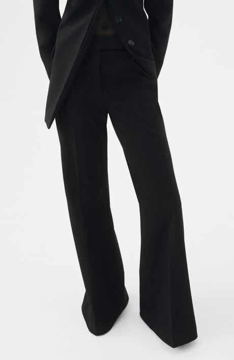 MANGO Selection Flare Leg Pants