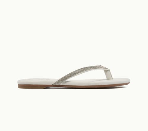 Grace Footwear Sunny Flip Flop In Clear