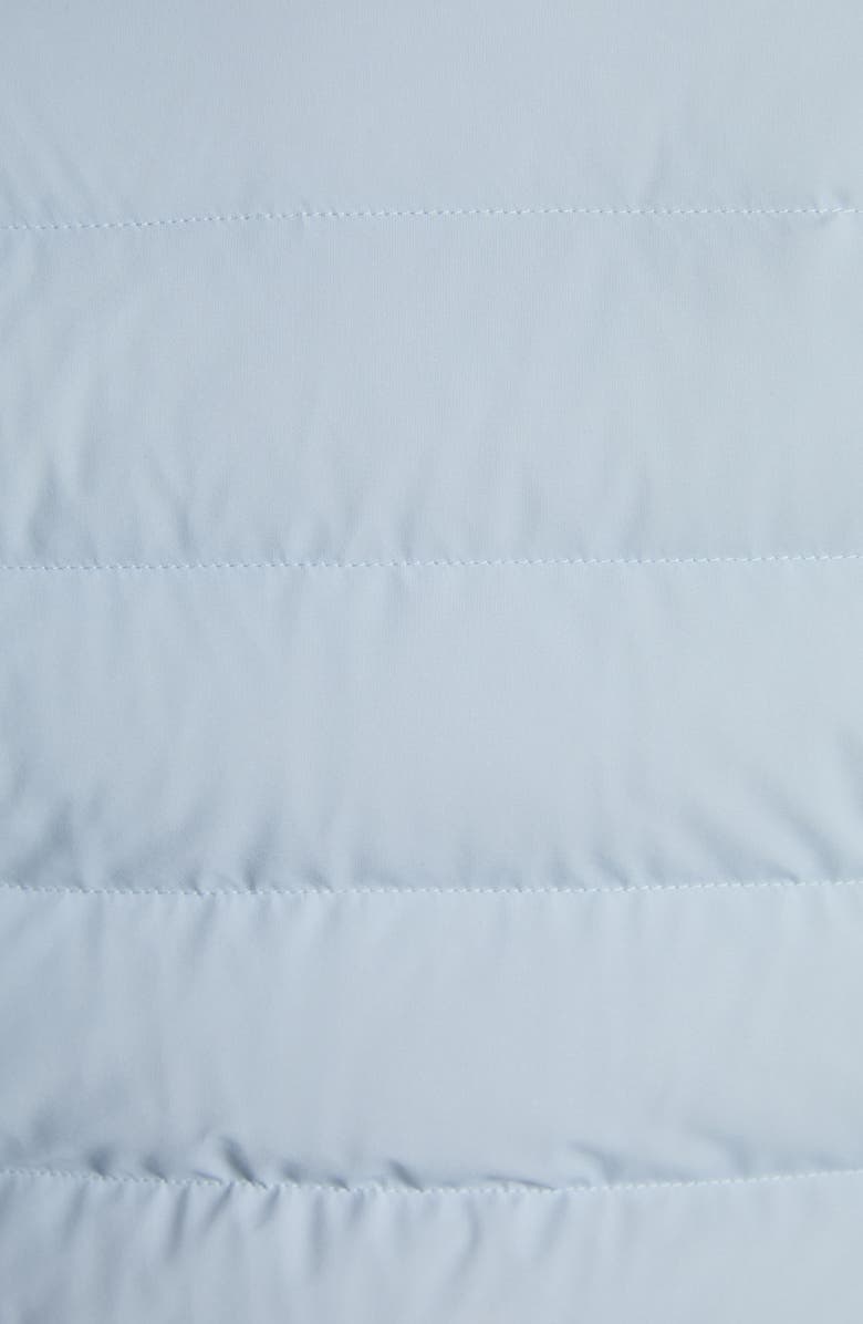 Moncler Grenoble Lamoura Fitted Down Ski Jacket with Removable Shearling Trim, Alternate, color,