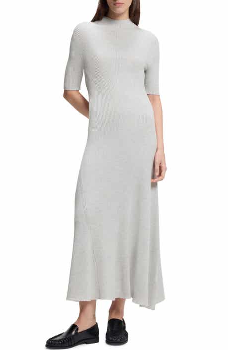 Farie Rib Wool Maxi Sweater Dress