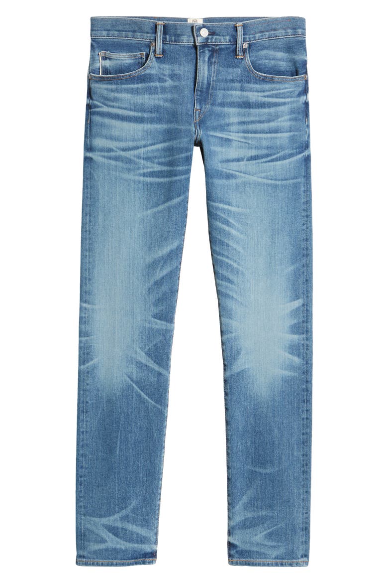 The Pen Slim 10.5-Ounce Stretch Selvedge Jeans, Alternate, color, ACE