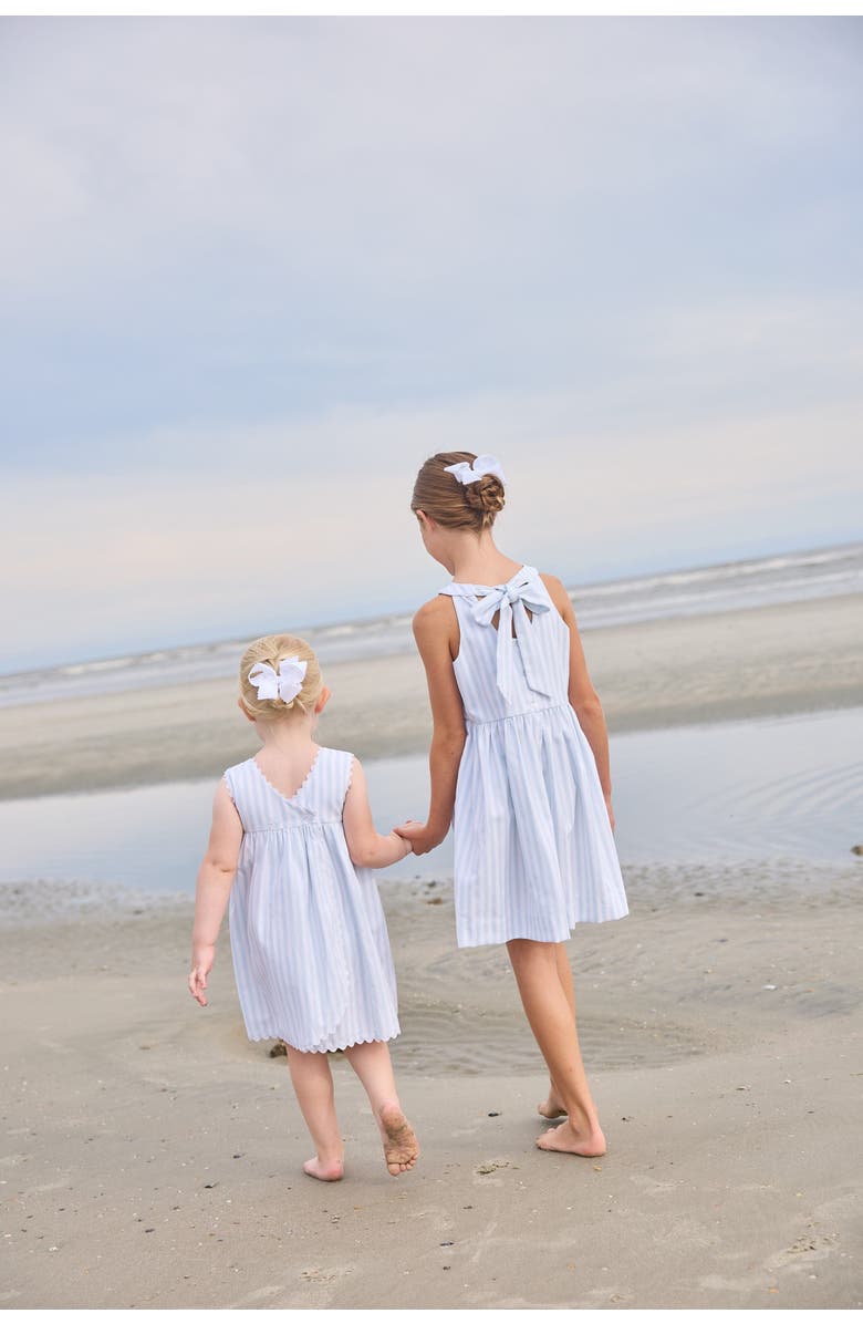 Little English Mary Dee Dress, Alternate, color, Savannah Stripe