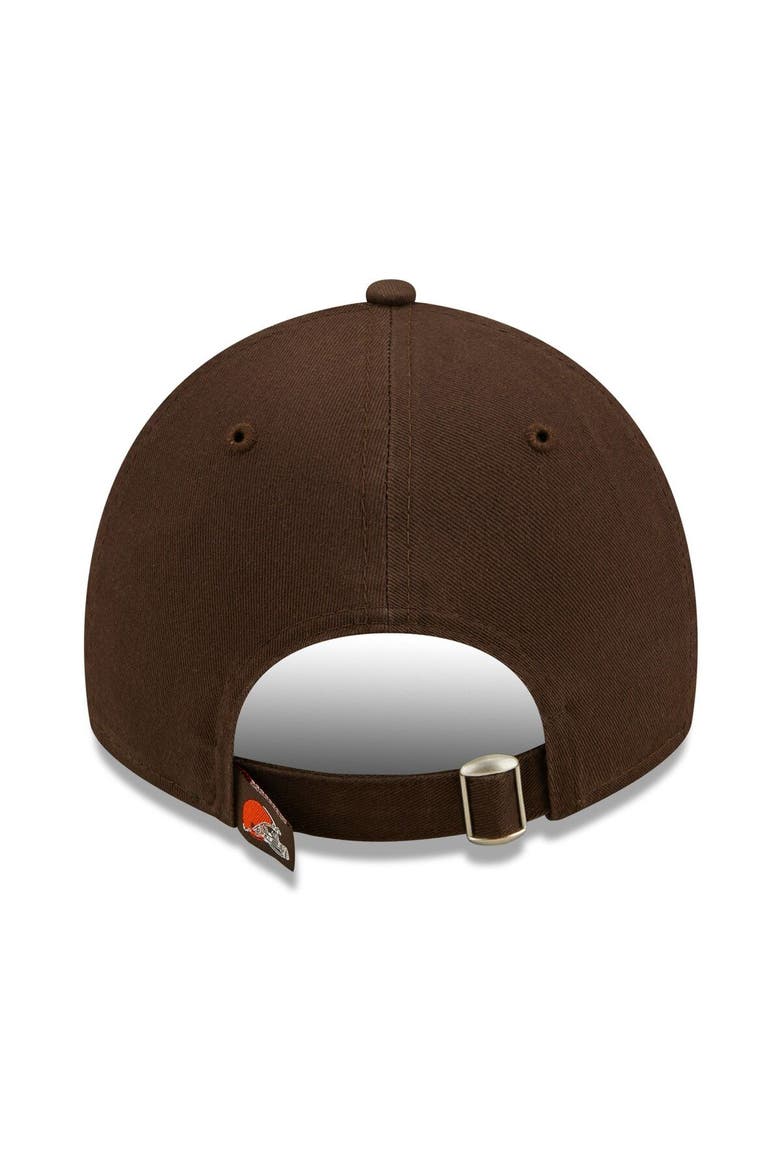 Women's New Era Brown Cleveland Browns Formed 9TWENTY Adjustable Hat, Alternate, color, Brown