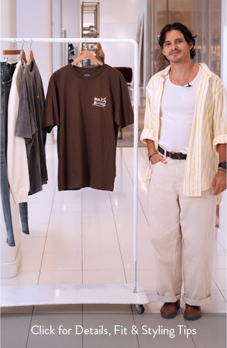 Land to Sea Cotton Graphic T-Shirt, sales video thumbnail