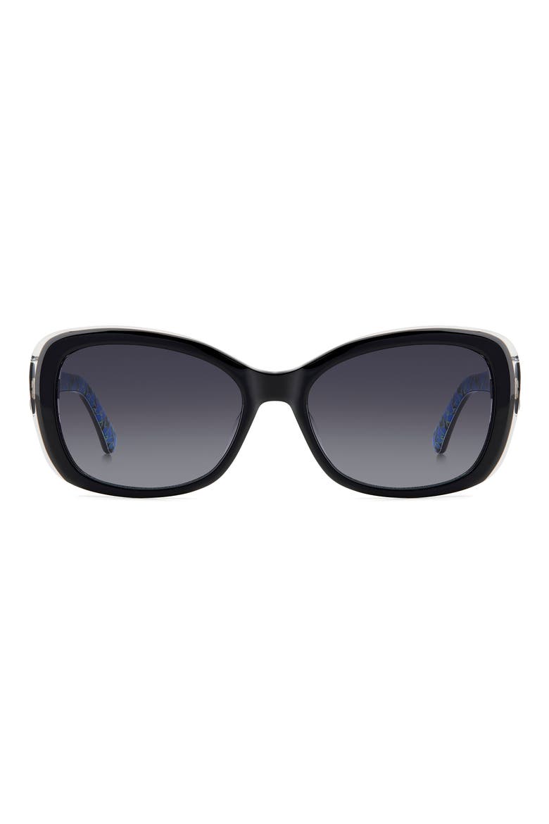 elowen 55mm gradient round sunglasses, Main, color, 0807-9O