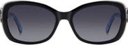 Kate Spade elowen 55mm gradient round sunglasses