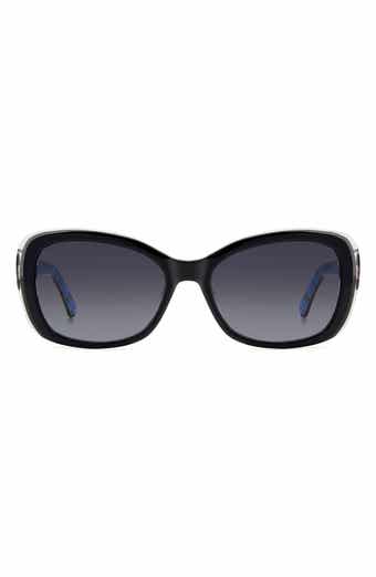 elowen 55mm gradient round sunglasses