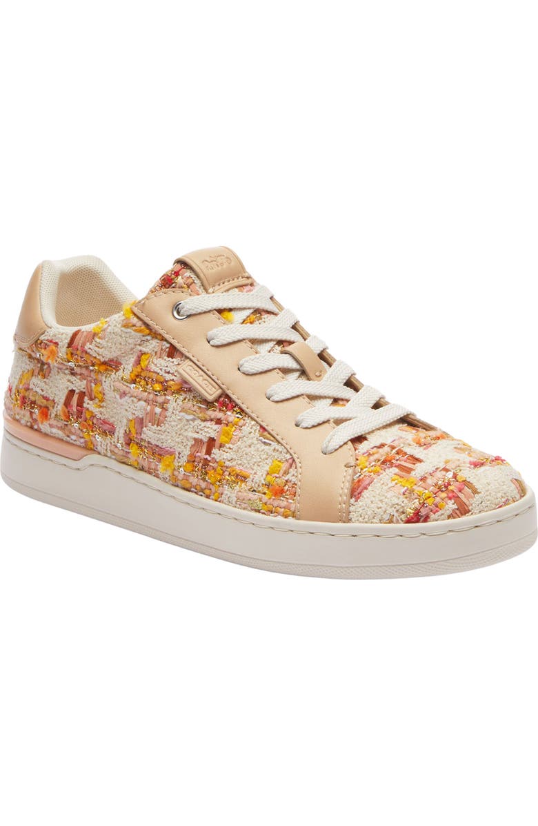 COACH Lowline Tweed Sneaker, Main, color,