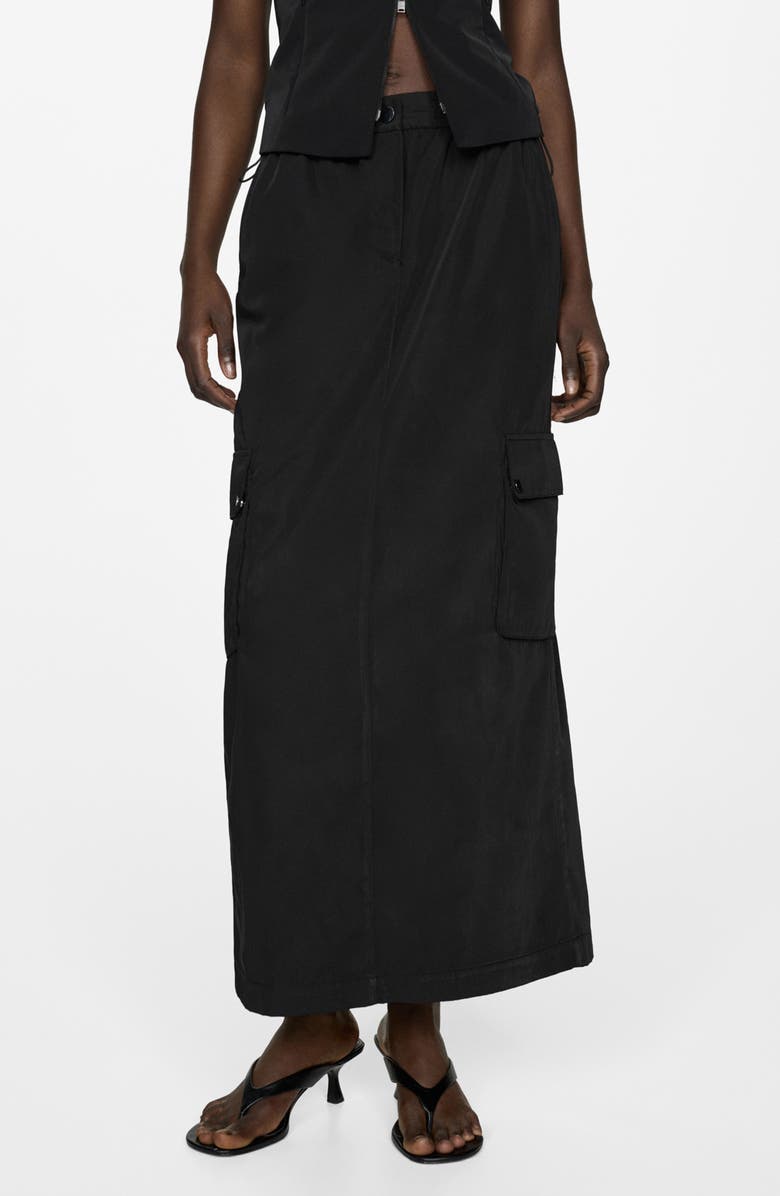 MANGO Cargo Skirt, Main, color, 