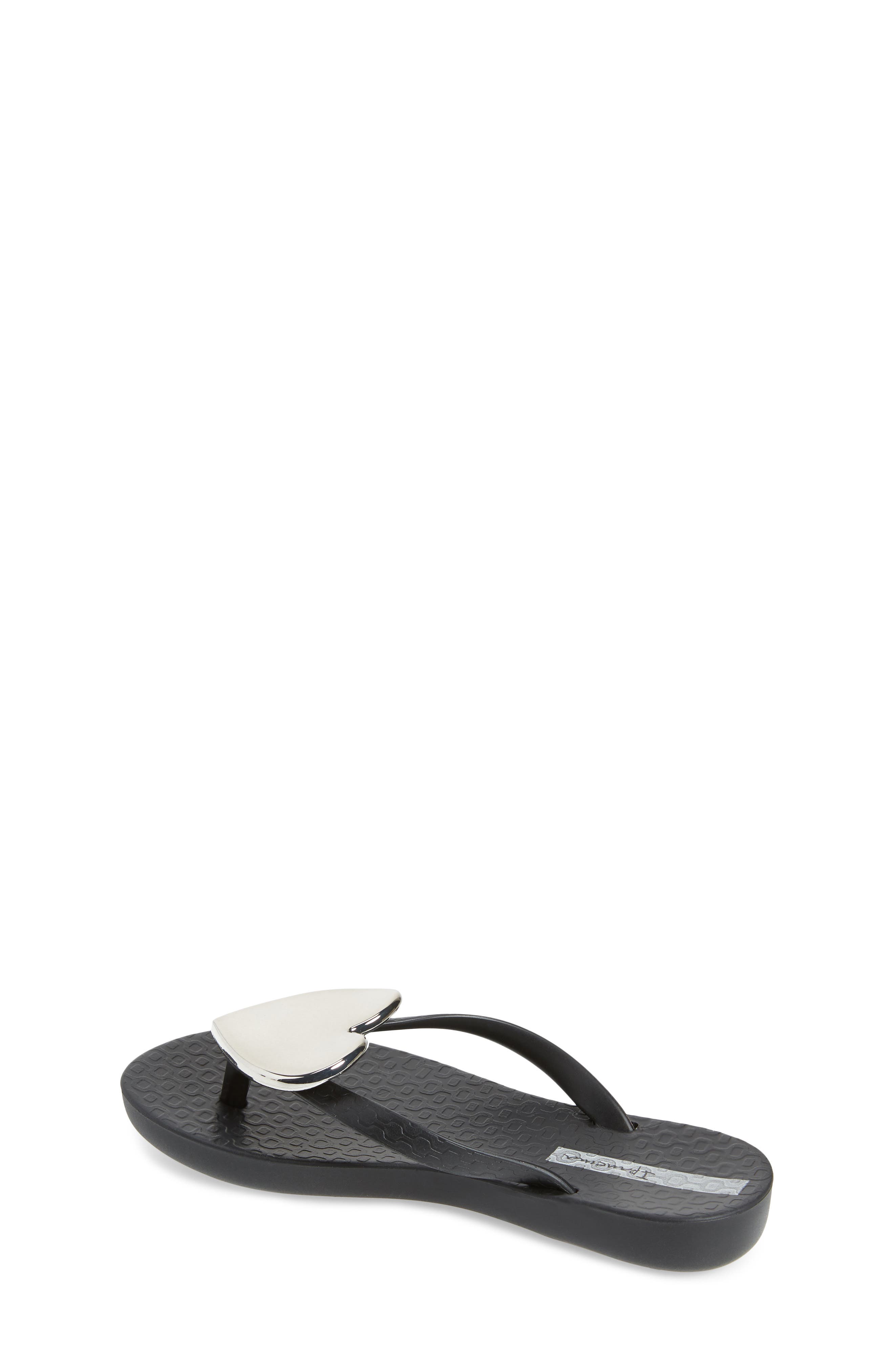 Ipanema Wave Heart Flip Flop, Alternate, color, 