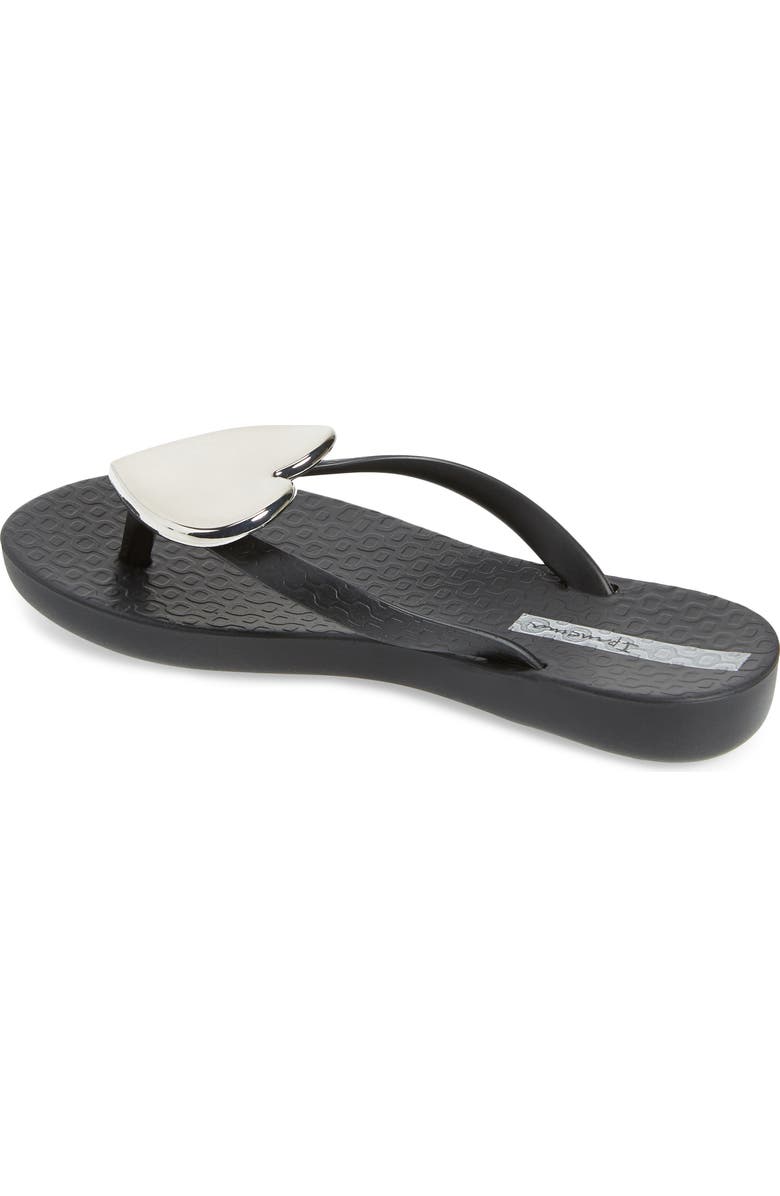Ipanema Wave Heart Flip Flop, Alternate, color,