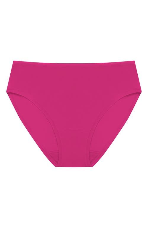 Natori Bliss Bare Cotton Hipster Briefs In Pink
