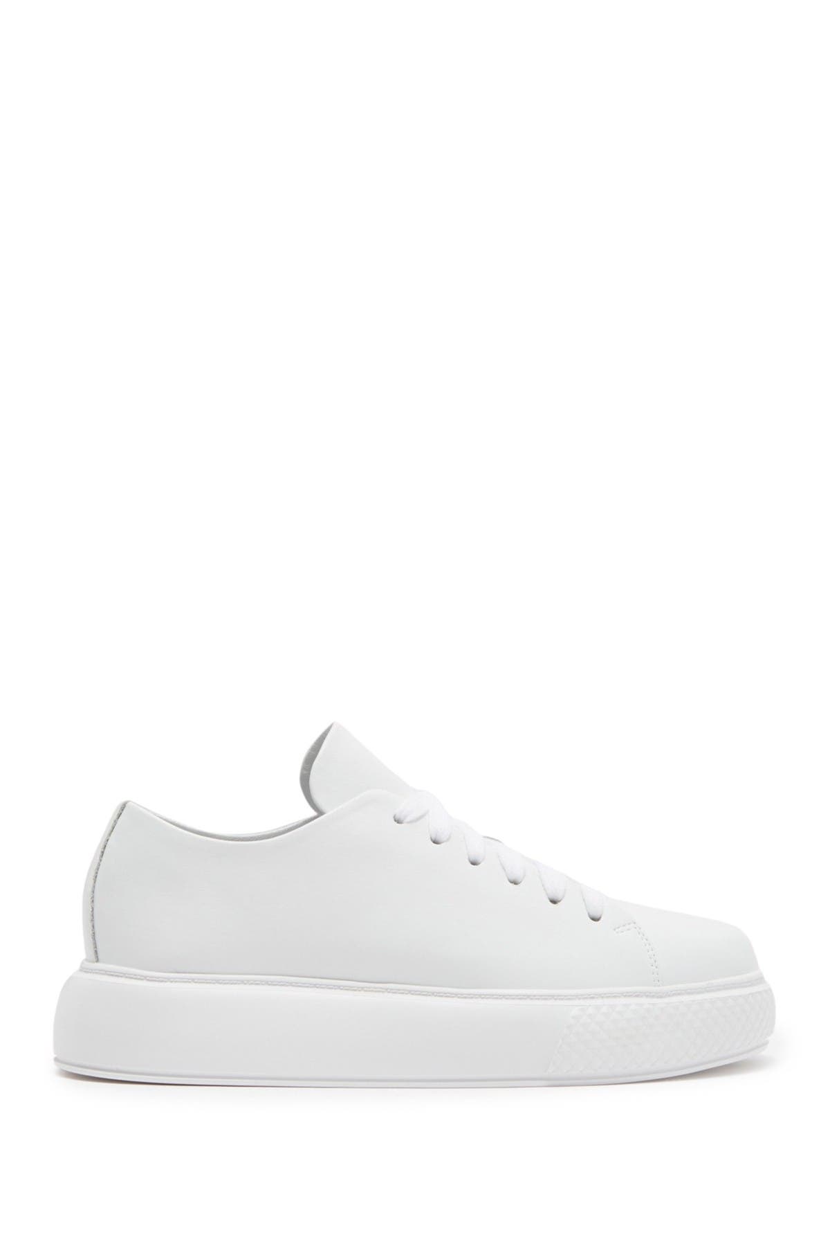Jeffrey Campbell Parry Leather Platform Sneaker, Alternate, color, 