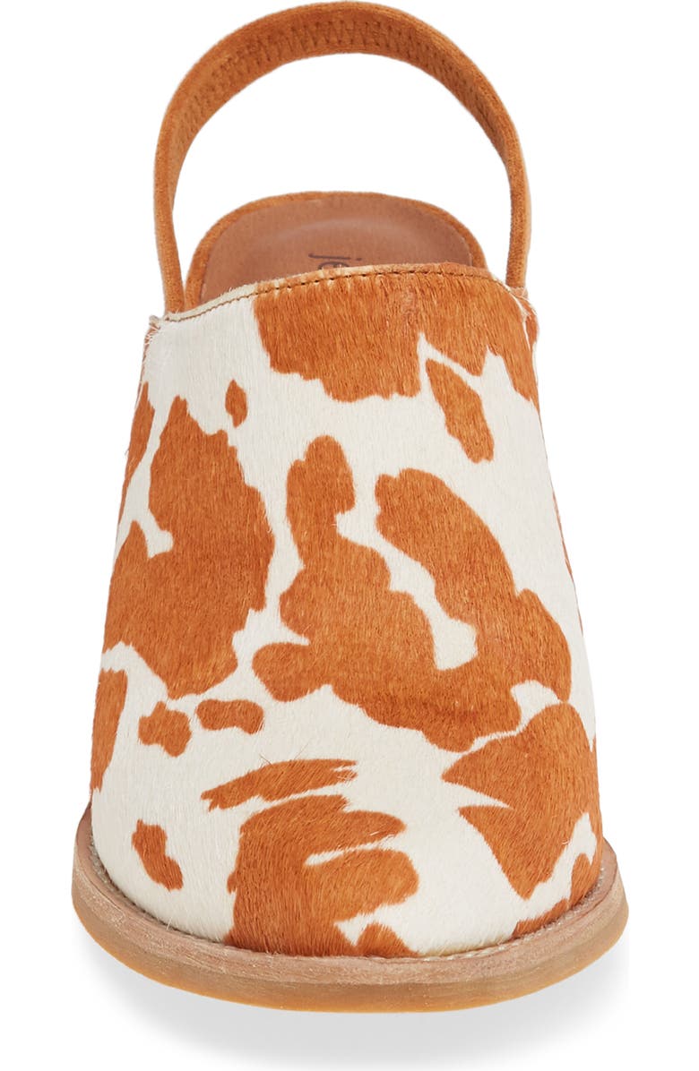 Jeffrey Campbell Favela Genuine Calf Hair Slingback Clog, Alternate, color,