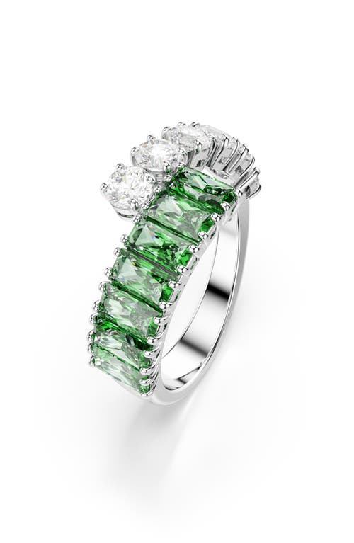 Swarovski Matrix Bypass Ring In Multi