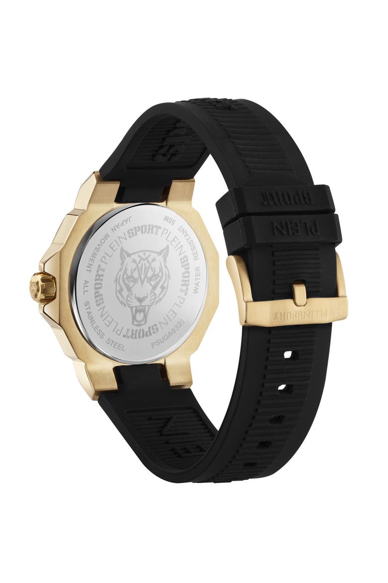 Watches Titan 3H Men, Alternate, color, black/lightgold