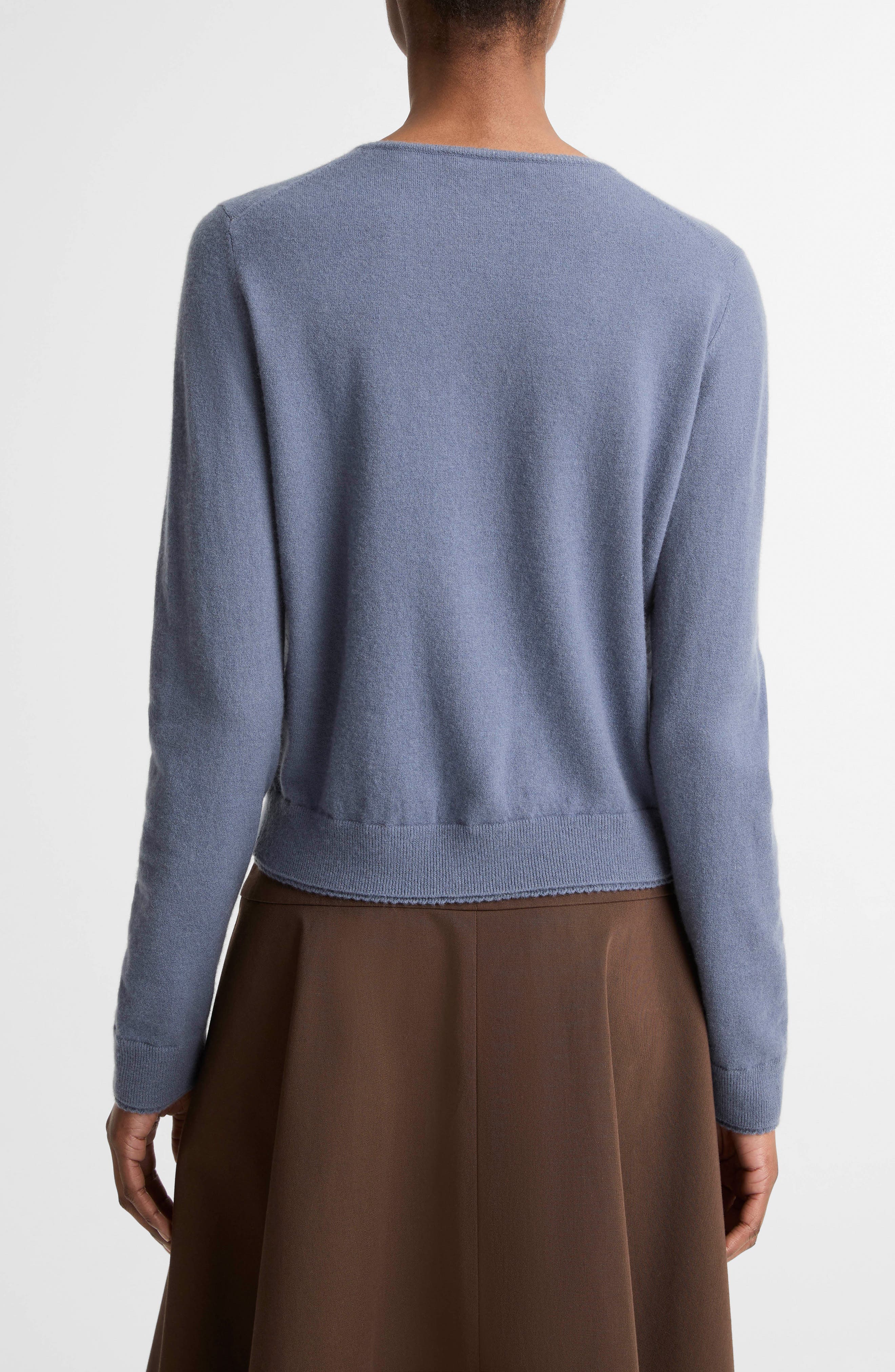 Scallop Trim Button Front Cardigan - image 4