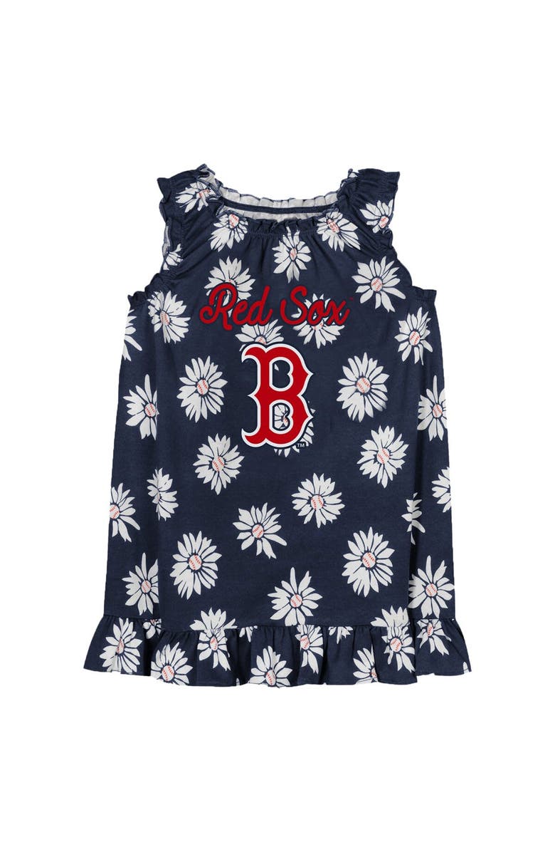 Outerstuff Infant Fanatics Branded Navy Boston Red Sox Hop Skip Diaper Cover Set, Alternate, color, 