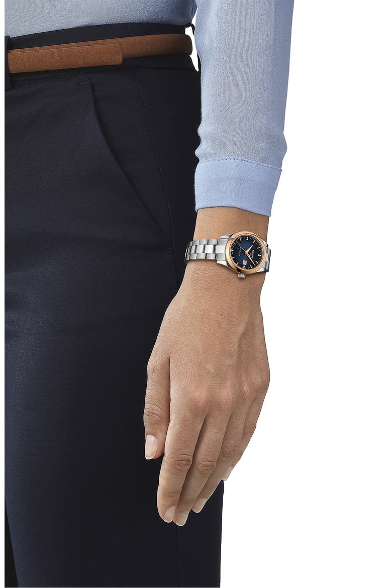 T-My Lady Bracelet Watch, 26mm, Alternate, color, GREY