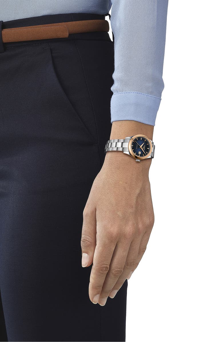 Tissot T-My Lady Bracelet Watch, 26mm, Alternate, color, Grey