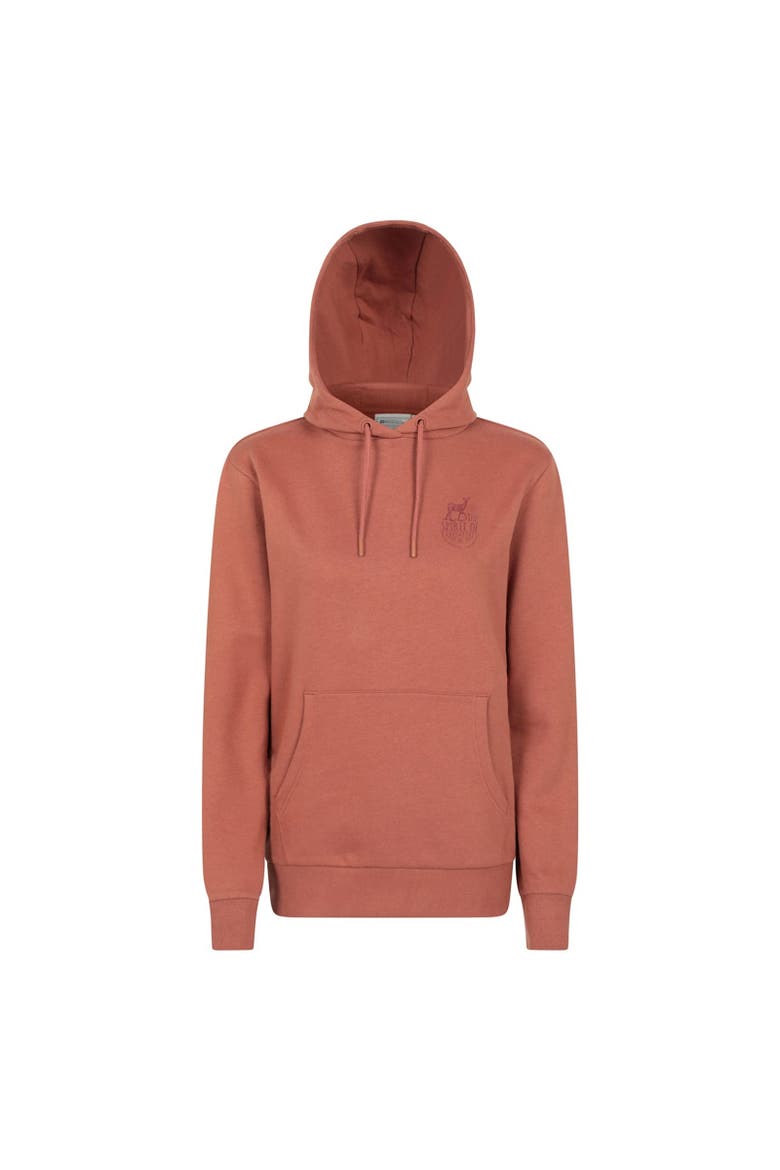 Spirit Of Adventure Printed Hoodie, Main, color, Rust