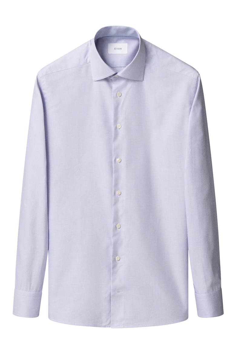 Contemporary Fit Dobby Dress Shirt, Alternate, color, MEDIUM PINK