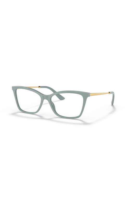 Dolce & Gabbana Dolce&gabbana 54mm Rectangle Optical Glasses In Blue