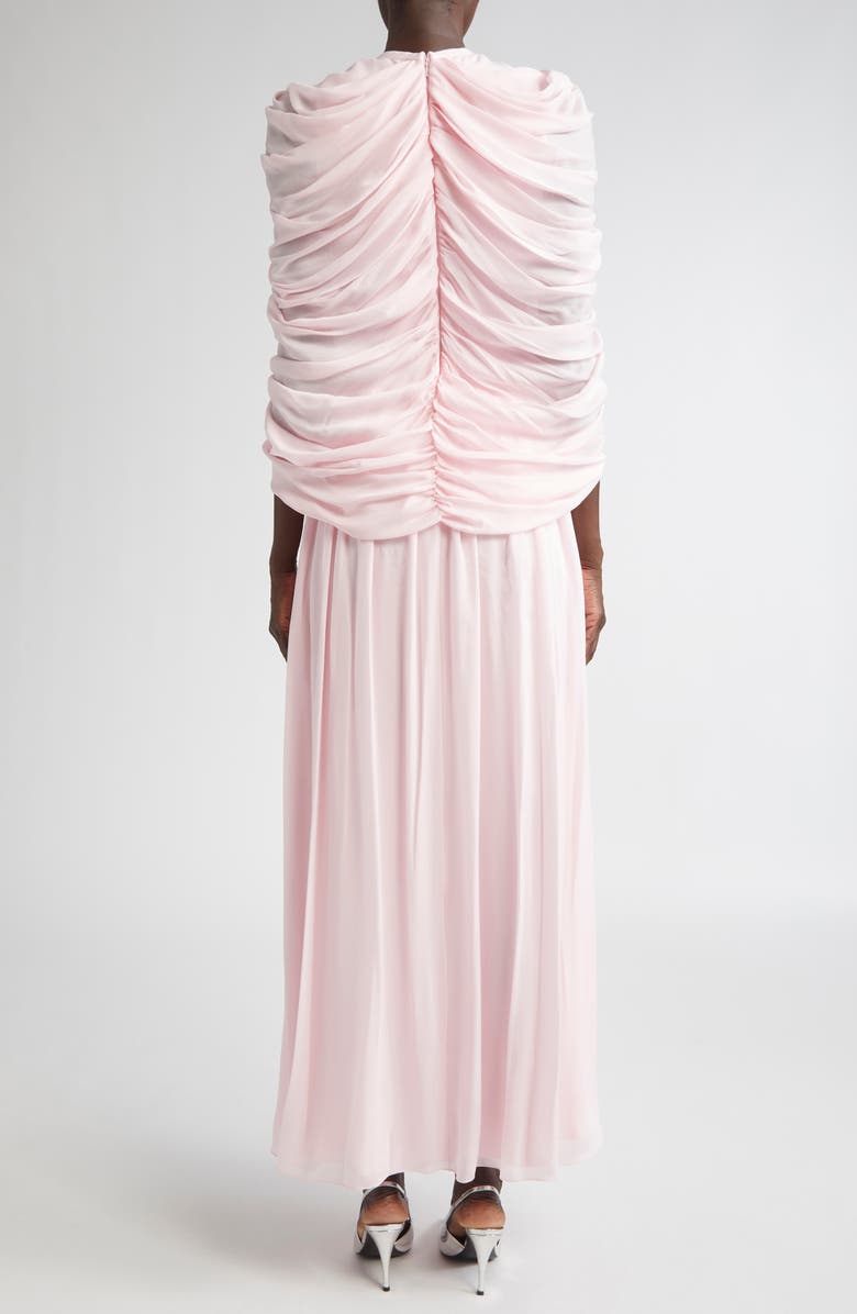 Giambattista Valli Draped Overlay Gown, Alternate, color, Quartz Rose