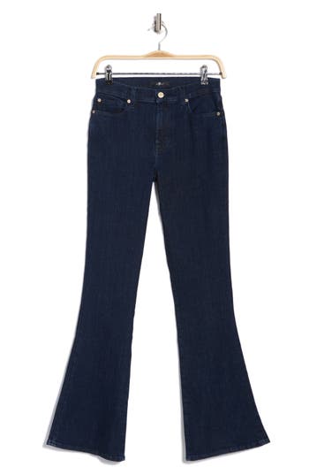 7 For All Mankind Ali High Waist Flare Jeans In Soho Classic