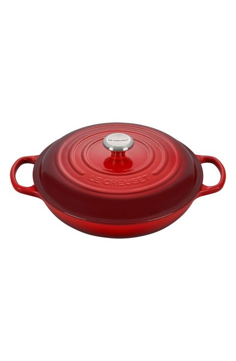 Signature 3.5-Quart Enameled Cast Iron Braiser
