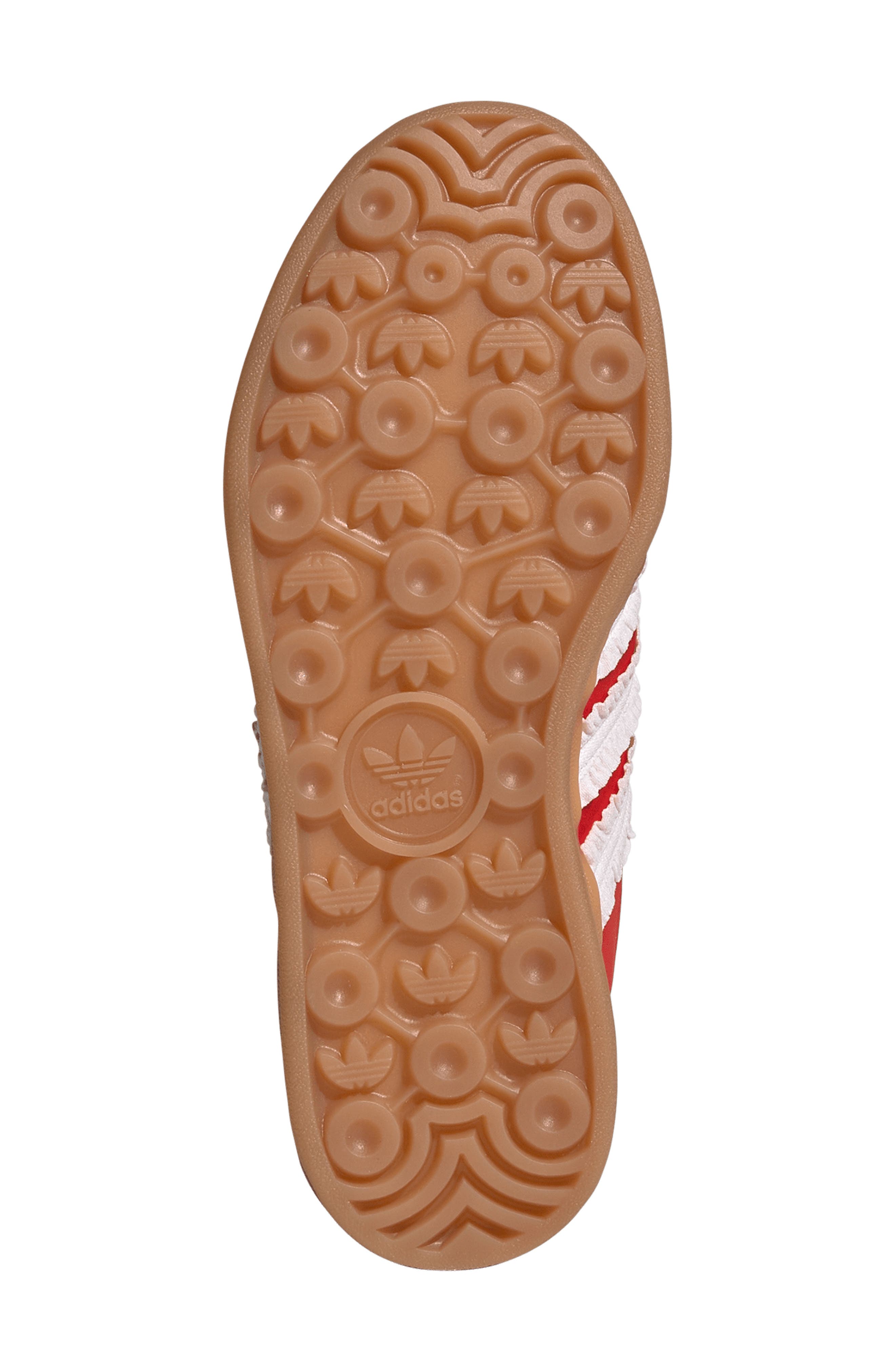 Kids' Gazelle Indoor Sneaker, Alternate, color, RED
